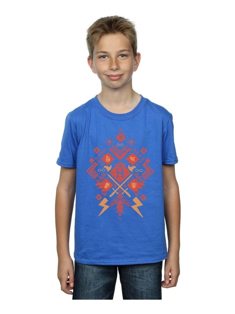 Harry Potter - T-shirt Bleu roi - Kiabi