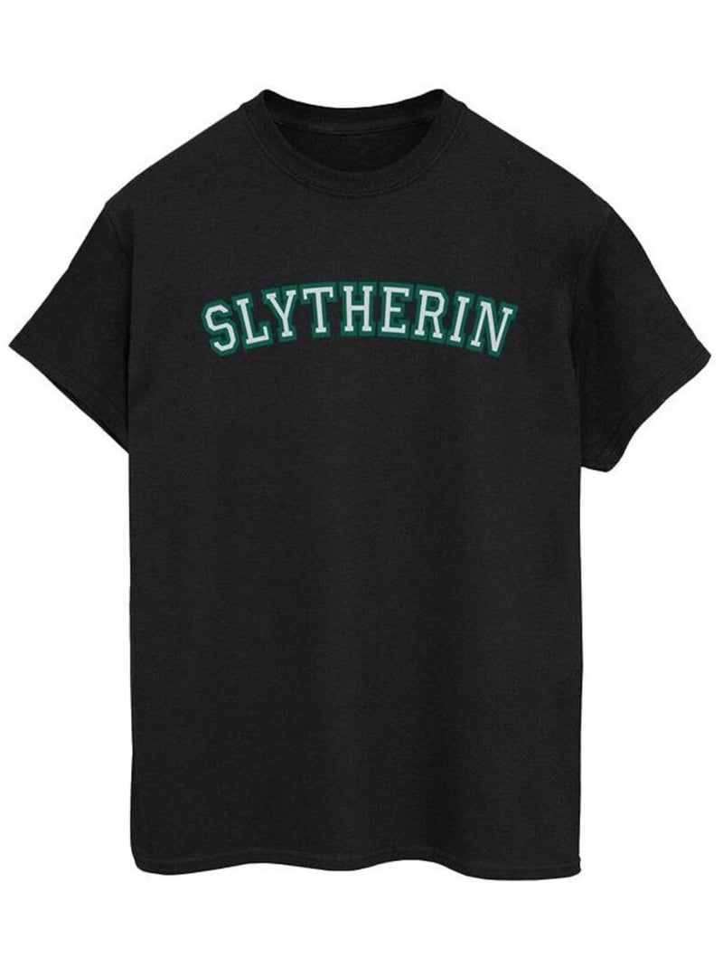 Harry Potter - T-shirt COLLEGIAL SLYTHERIN Noir - Kiabi