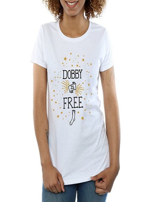 Harry Potter - T-shirt DOBBY IS FREE - Kiabi