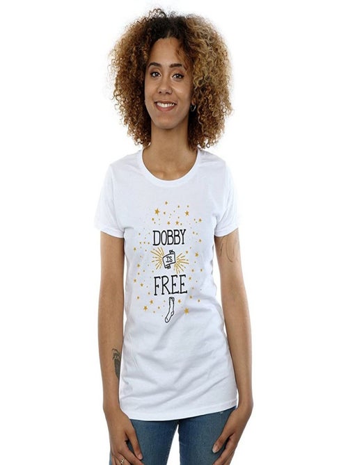 Harry Potter - T-shirt DOBBY IS FREE - Kiabi
