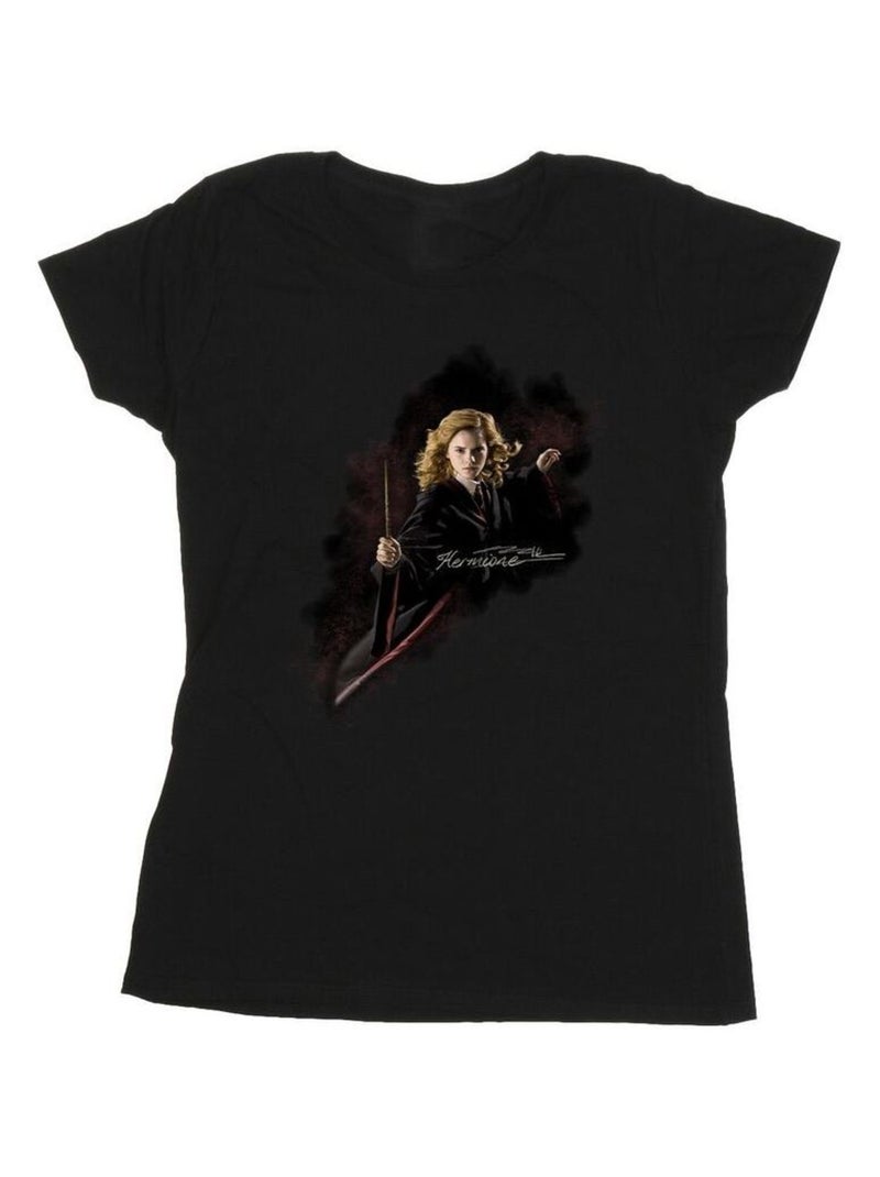 Harry Potter - T-shirt FIGHT LIKE A GIRL Noir - Kiabi