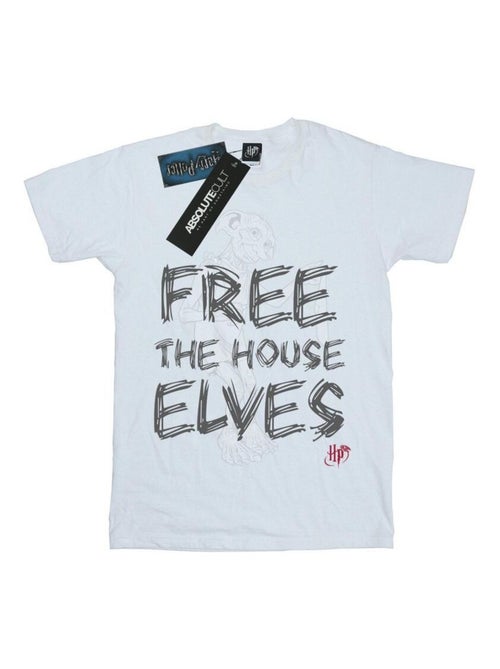 Harry Potter - T-shirt FREE THE HOUSE ELVES - Kiabi