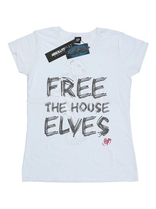 Harry Potter - T-shirt FREE THE HOUSE ELVES - Kiabi