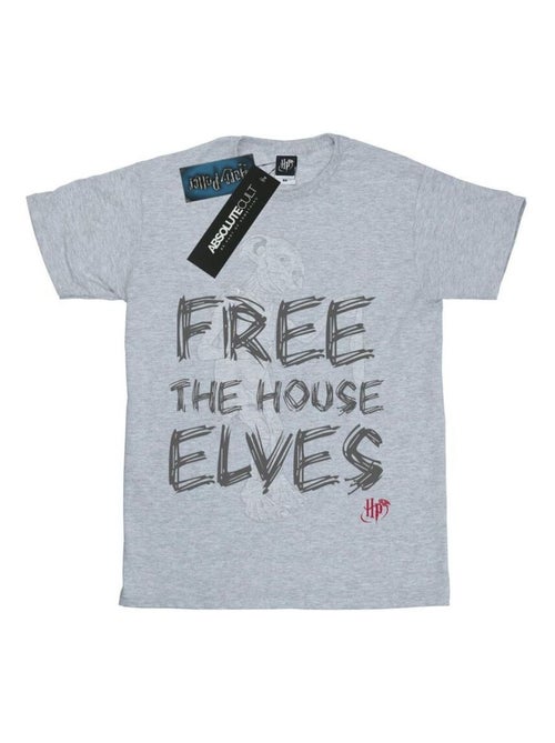 Harry Potter - T-shirt FREE THE HOUSE ELVES - Kiabi