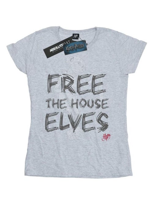 Harry Potter - T-shirt FREE THE HOUSE ELVES - Kiabi