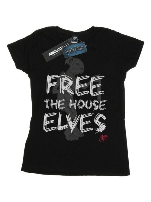Harry Potter - T-shirt FREE THE HOUSE ELVES - Kiabi