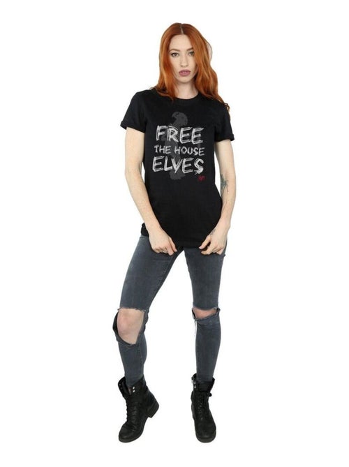 Harry Potter - T-shirt FREE THE HOUSE ELVES - Kiabi
