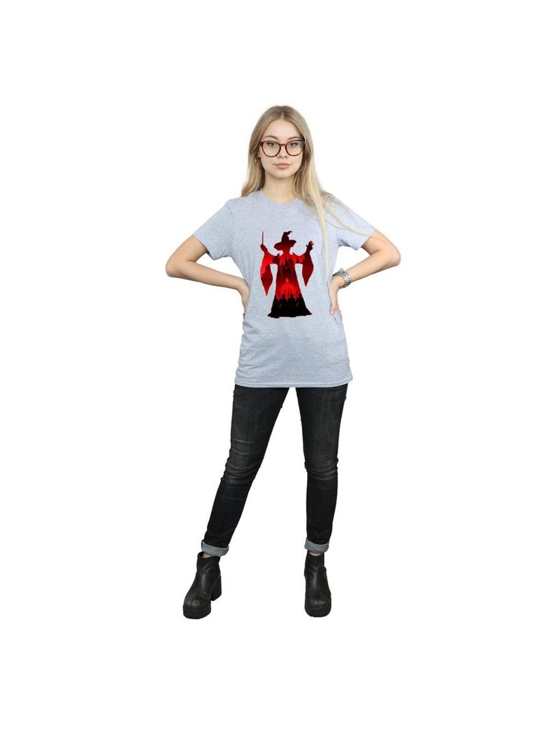 Harry Potter - T-shirt Gris chiné - Kiabi