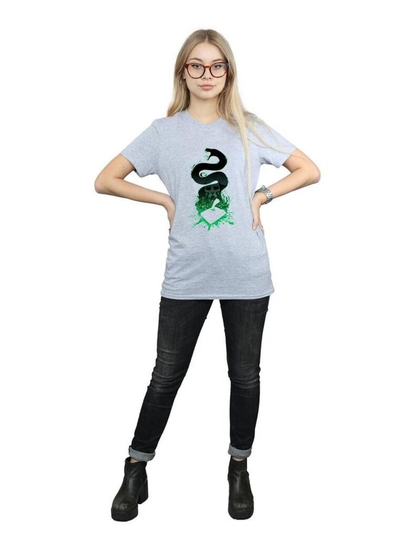 Harry Potter - T-shirt Gris chiné - Kiabi