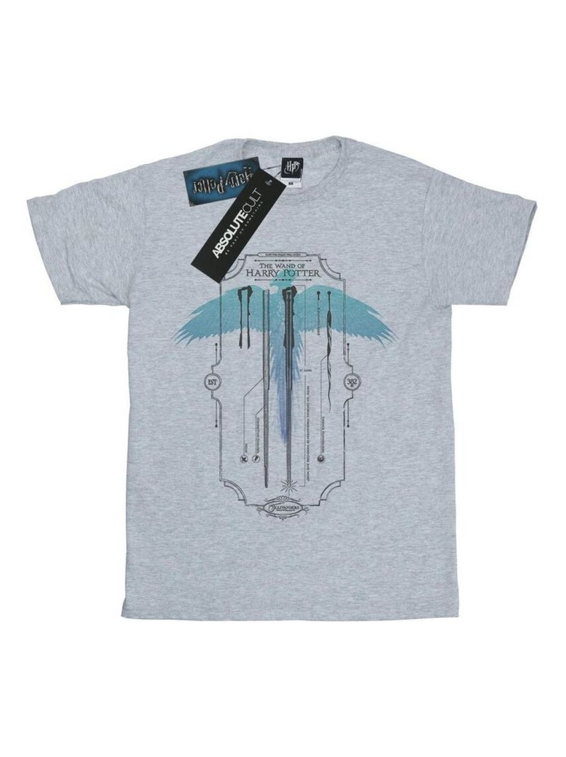 Harry Potter - T-shirt Gris chiné - Kiabi