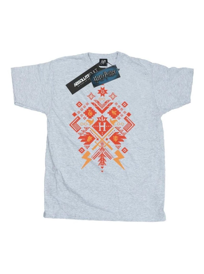 Harry Potter - T-shirt Gris chiné - Kiabi