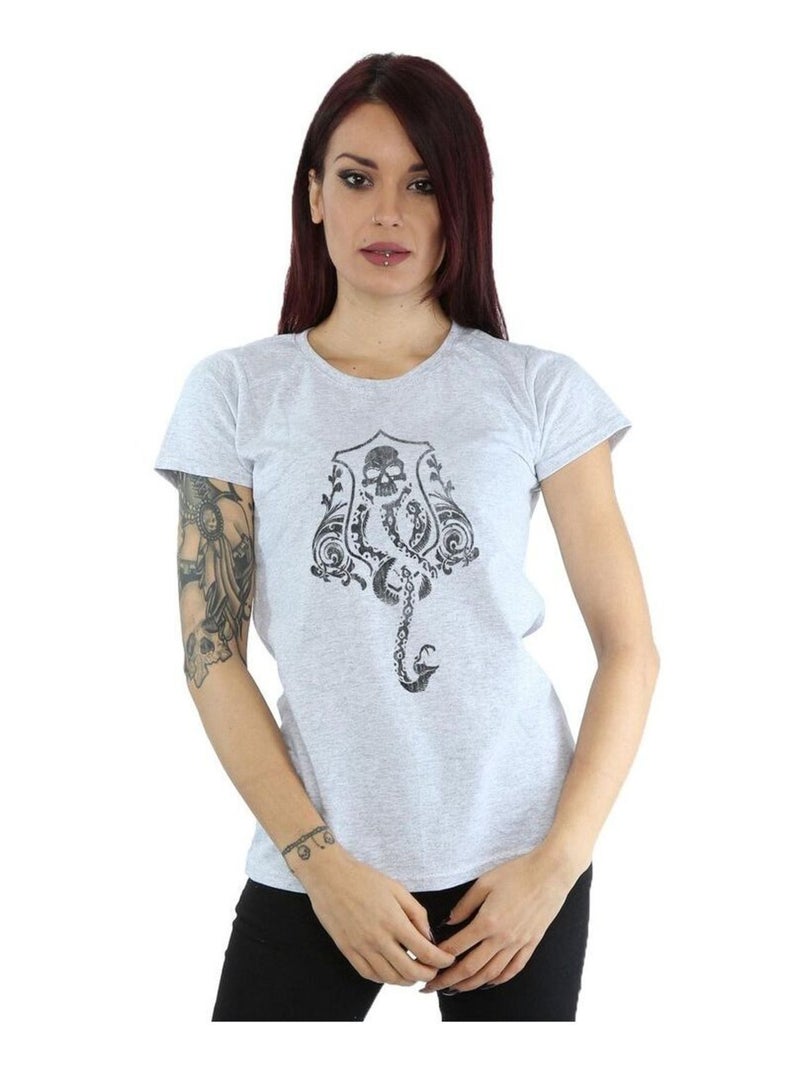 Harry Potter - T-shirt Gris chiné - Kiabi