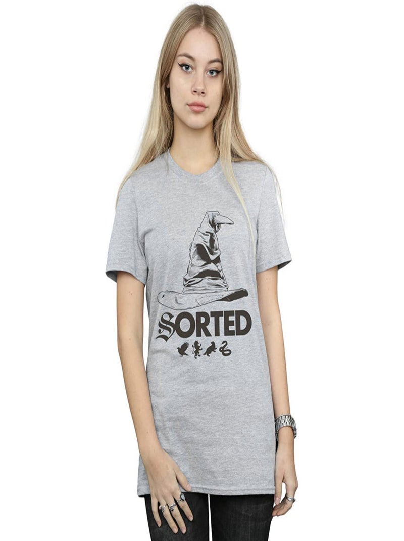 Harry Potter - T-shirt Gris chiné - Kiabi