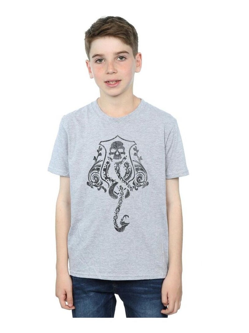 Harry Potter - T-shirt Gris chiné - Kiabi