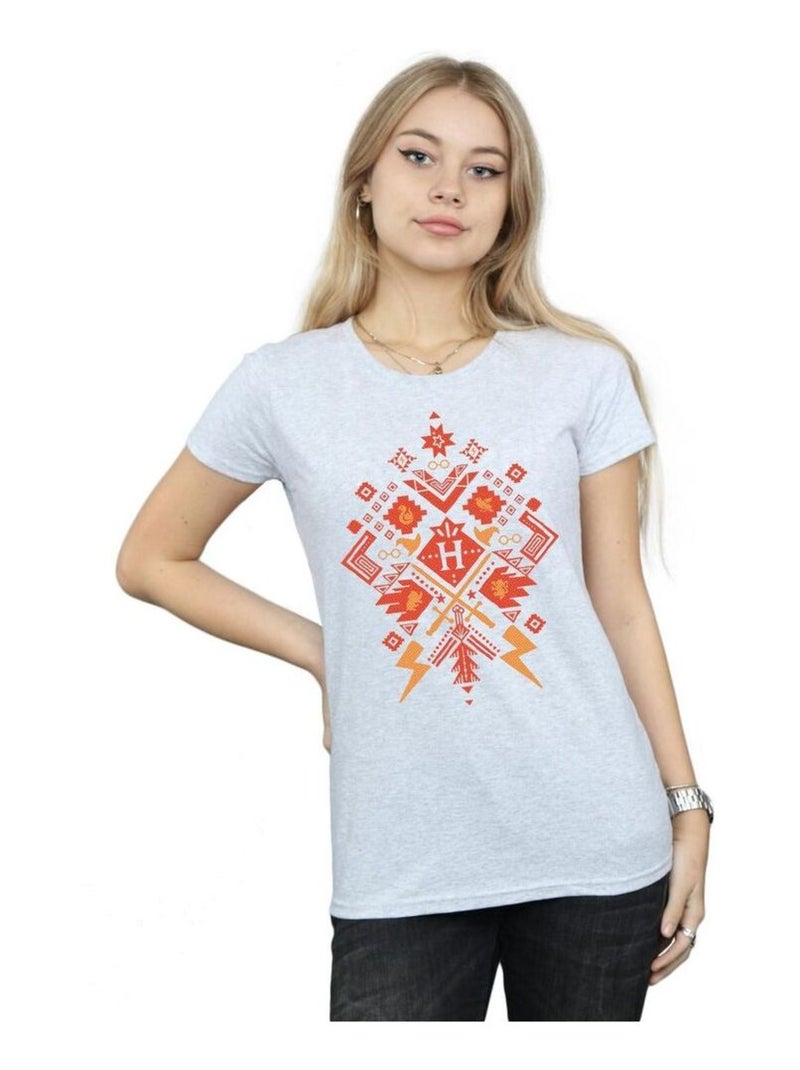 Harry Potter - T-shirt Gris chiné - Kiabi