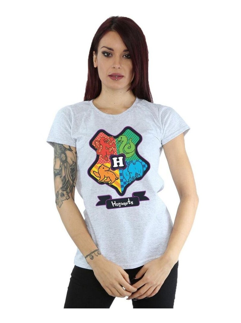 Harry Potter - T-shirt Gris chiné - Kiabi