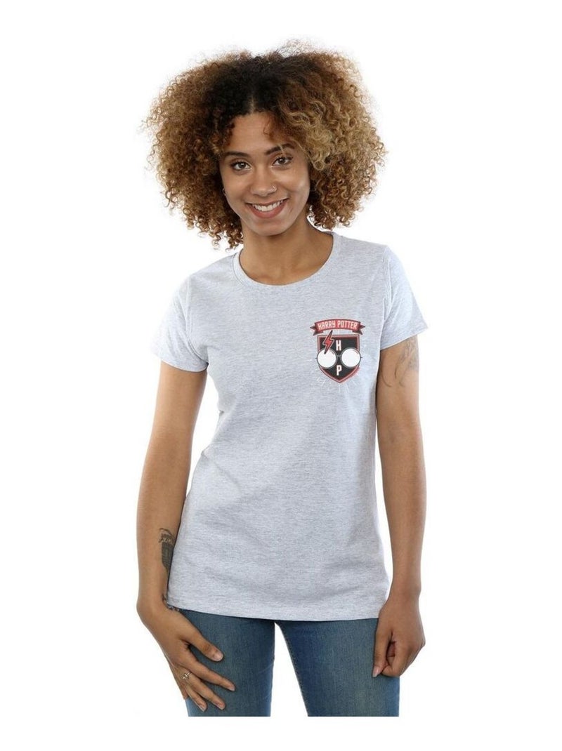 Harry Potter - T-shirt Gris chiné - Kiabi