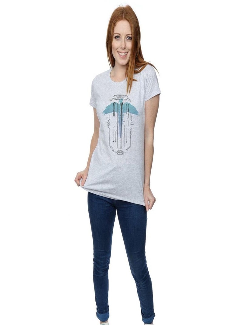 Harry Potter - T-shirt Gris chiné - Kiabi