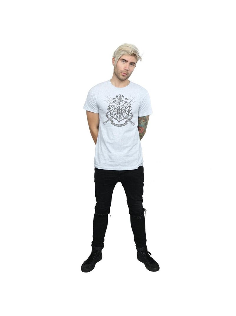 Harry Potter - T-shirt Gris chiné - Kiabi