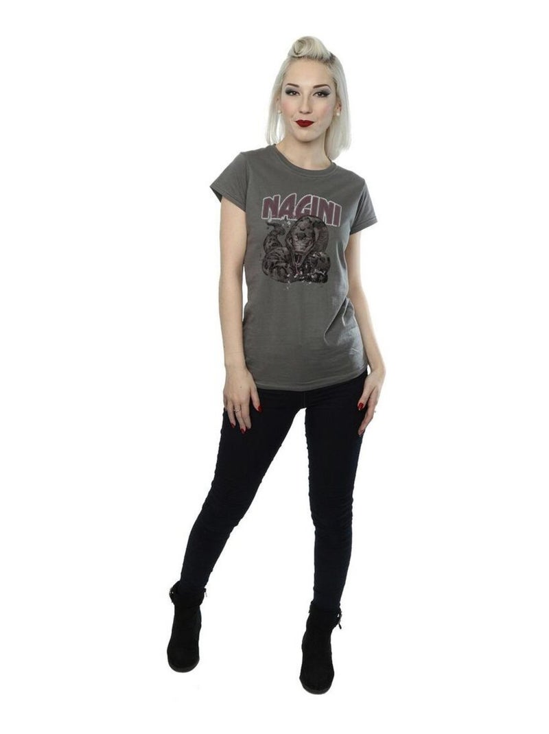 Harry Potter - T-shirt Gris Noir - Kiabi