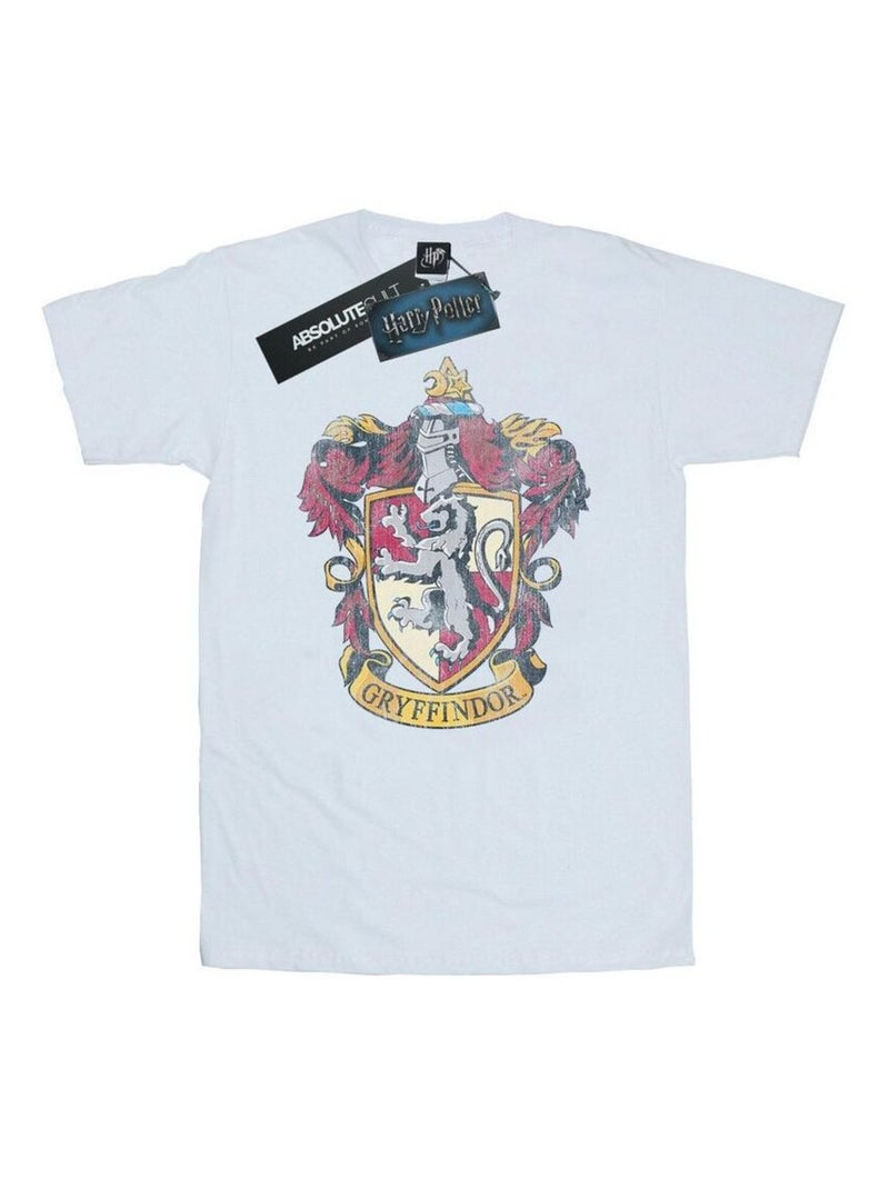 Harry Potter - T-shirt GRYFFINDOR Blanc - Kiabi