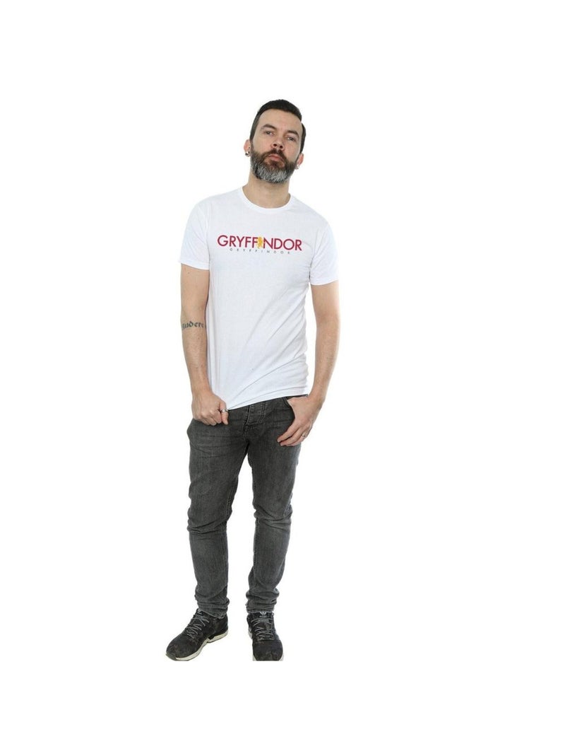 Harry Potter - T-shirt GRYFFINDOR Blanc - Kiabi