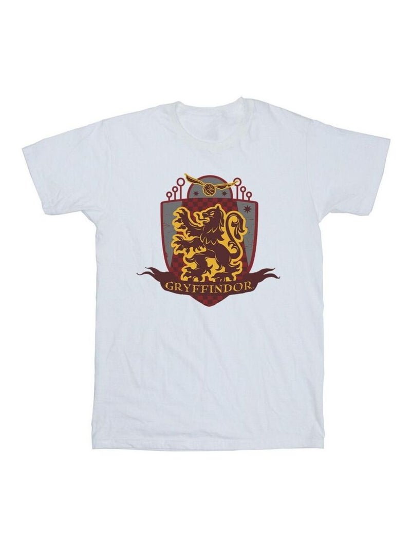 Harry Potter - T-shirt GRYFFINDOR Blanc - Kiabi