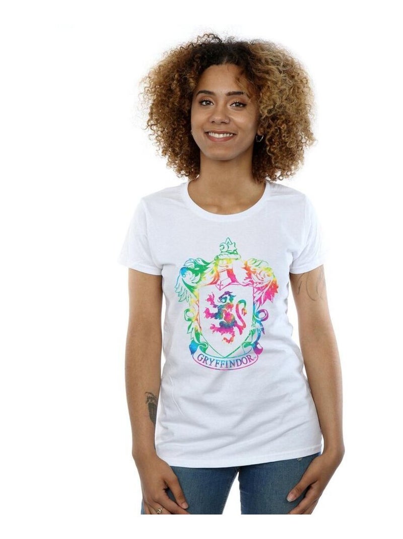 Harry Potter - T-shirt GRYFFINDOR Blanc - Kiabi