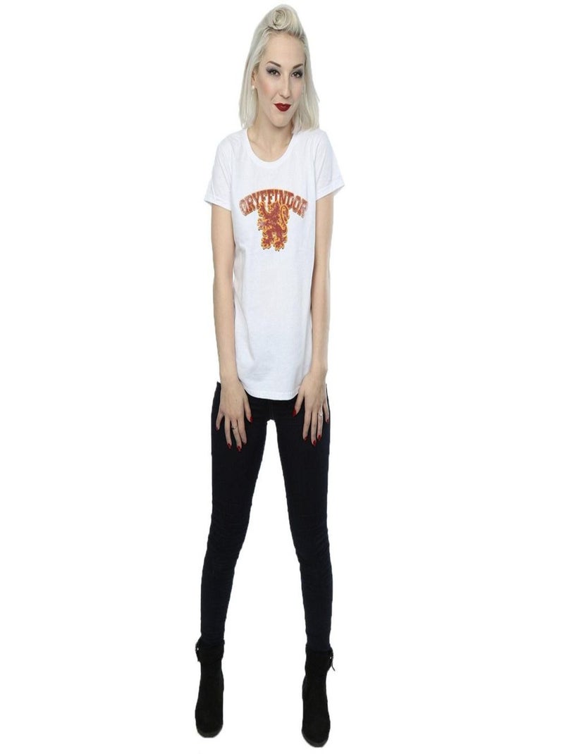 Harry Potter - T-shirt GRYFFINDOR Blanc - Kiabi