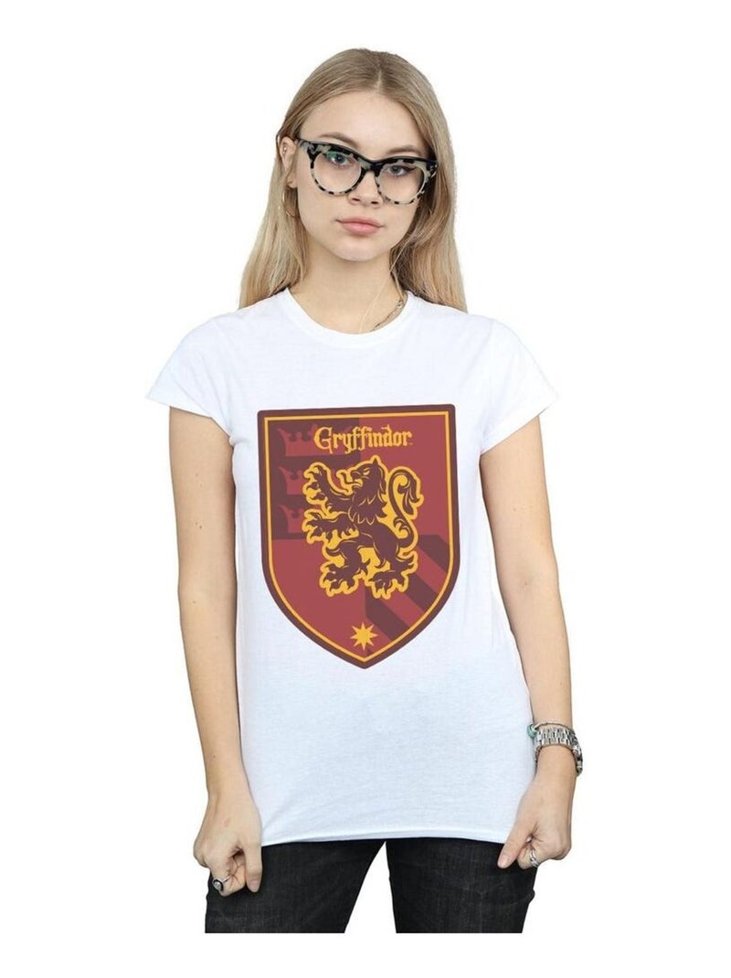 Harry Potter - T-shirt GRYFFINDOR Blanc - Kiabi