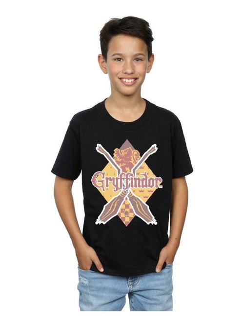 Harry Potter - T-shirt GRYFFINDOR LOZENGE - Kiabi