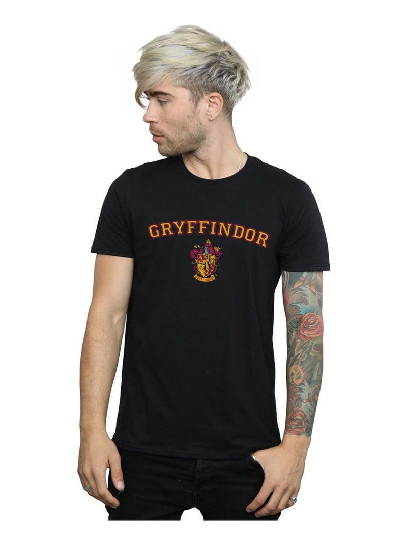 Harry Potter - T-shirt GRYFFINDOR Noir - Kiabi