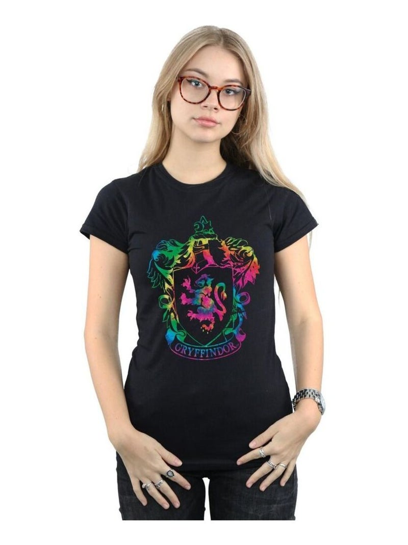 Harry Potter - T-shirt GRYFFINDOR Noir - Kiabi