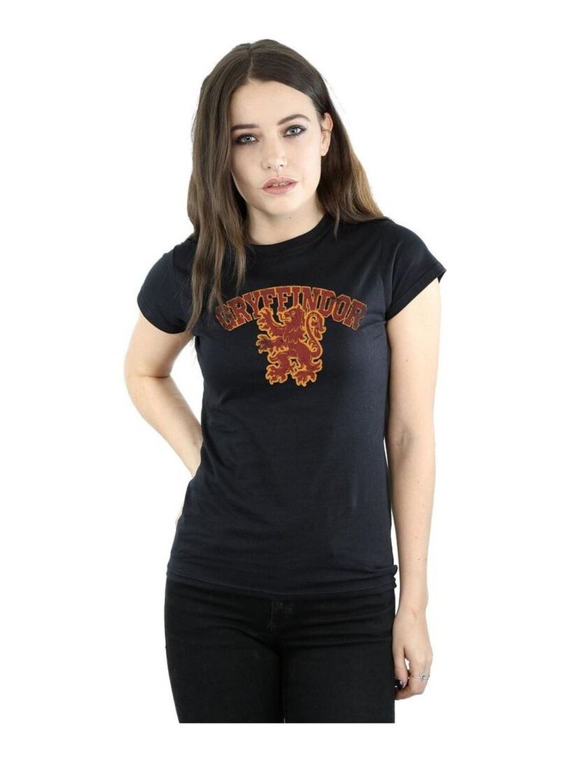 Harry Potter - T-shirt GRYFFINDOR Noir - Kiabi