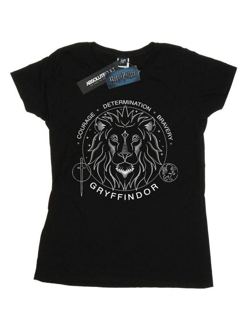 Harry Potter - T-shirt GRYFFINDOR Noir - Kiabi