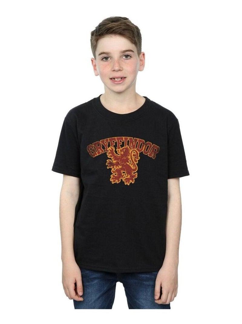 Harry Potter - T-shirt GRYFFINDOR Noir - Kiabi