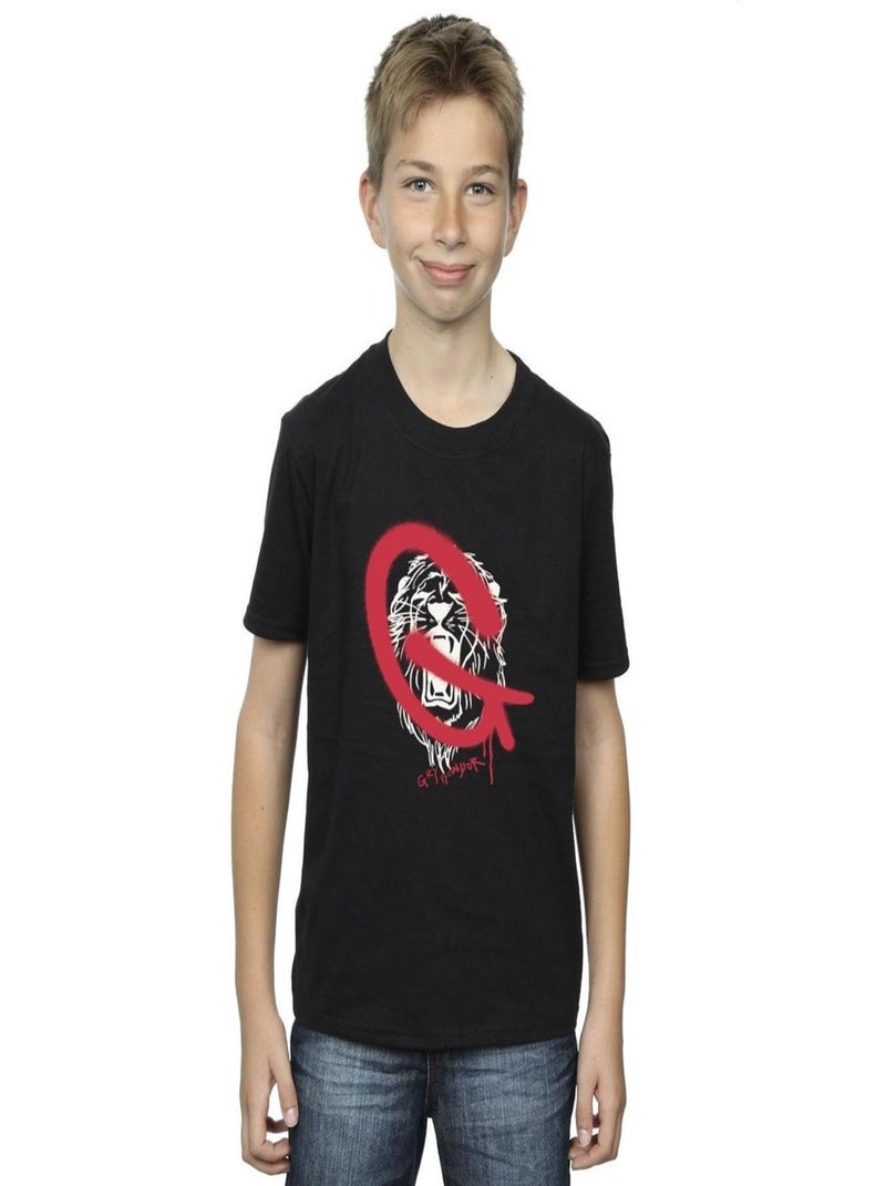 Harry Potter - T-shirt GRYFFINDOR Noir - Kiabi