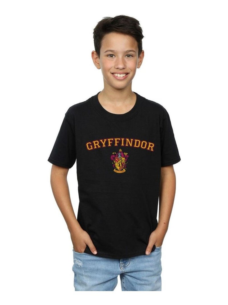 Harry Potter - T-shirt GRYFFINDOR Noir - Kiabi