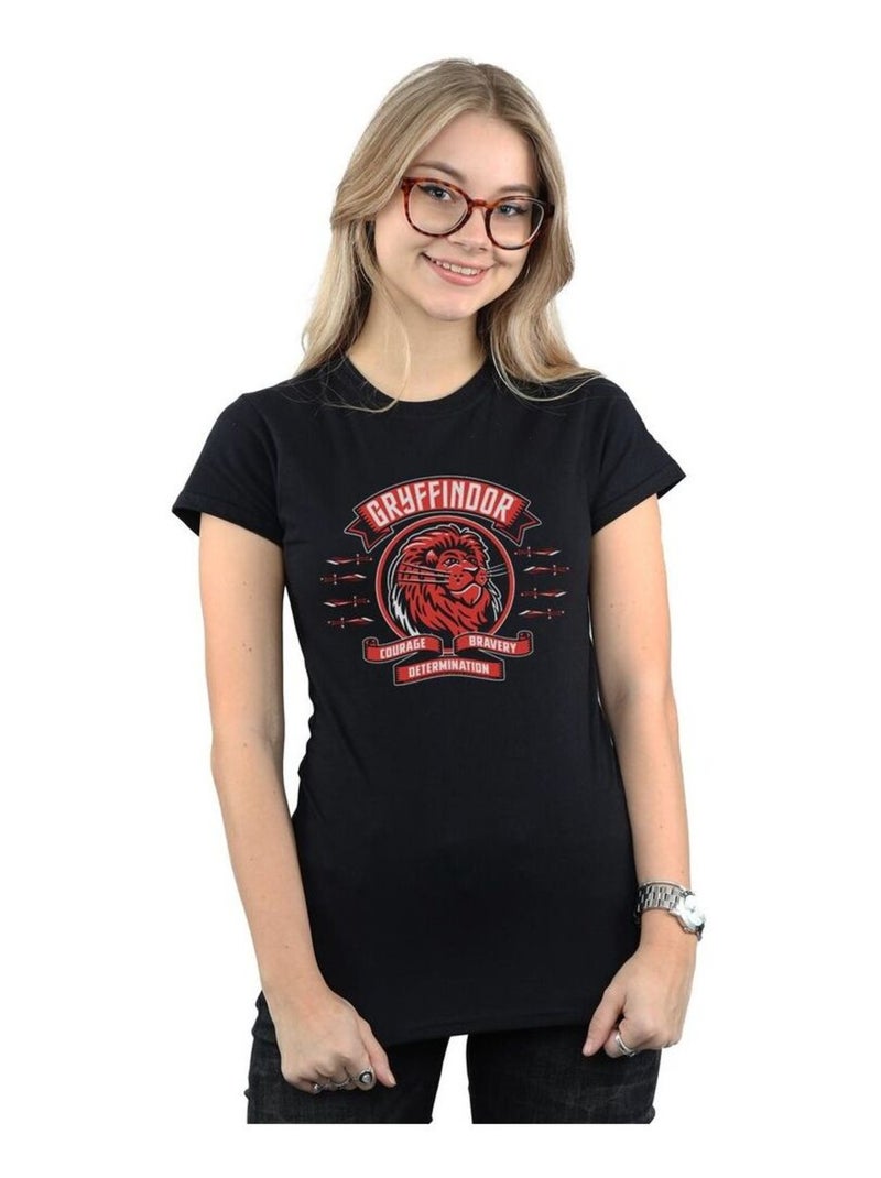 Harry Potter - T-shirt GRYFFINDOR Noir - Kiabi