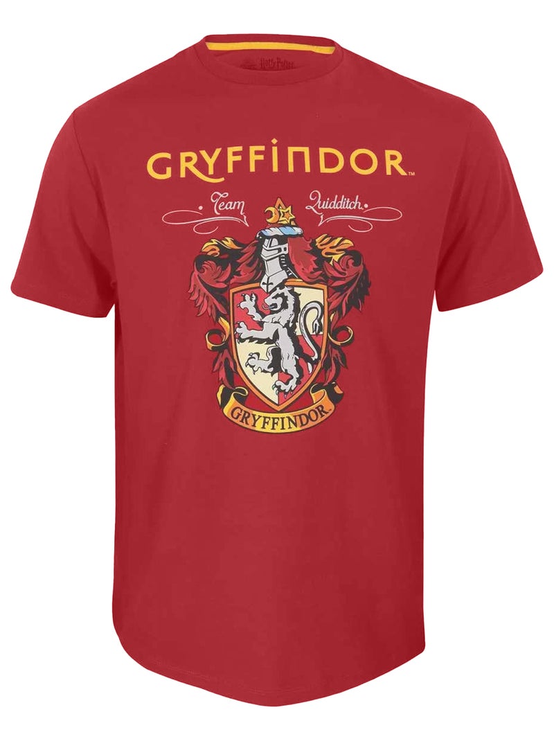 Harry Potter - T-shirt GRYFFINDOR Rouge pourpre - Kiabi