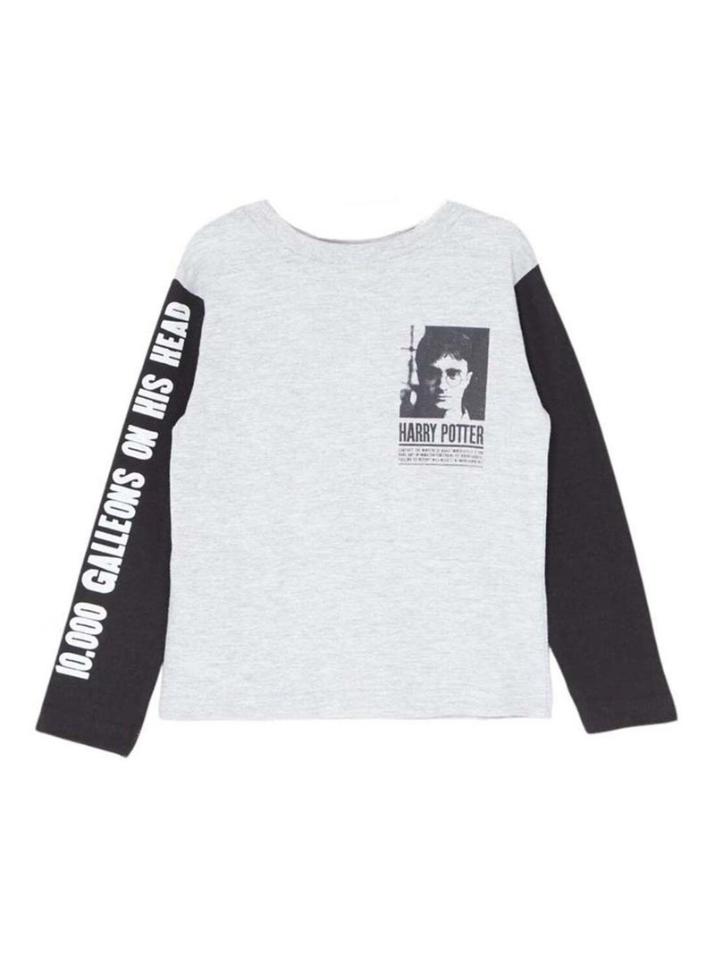 Harry Potter - T-shirt Harry Potter Gris - Kiabi