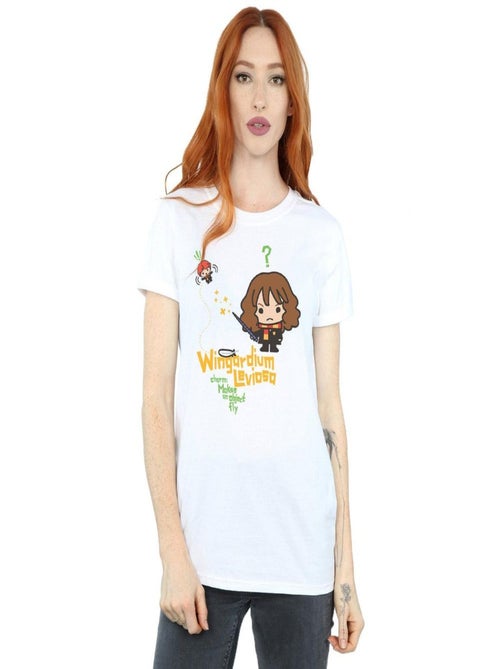 Harry Potter - T-shirt HERMIONE GRANGER WINGARDIUM LEVIOSA JUNIOR - Kiabi
