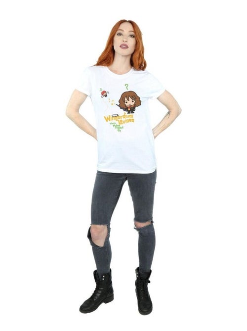Harry Potter - T-shirt HERMIONE GRANGER WINGARDIUM LEVIOSA JUNIOR - Kiabi