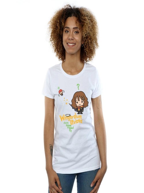 Harry Potter - T-shirt HERMIONE GRANGER WINGARDIUM LEVIOSA JUNIOR - Kiabi