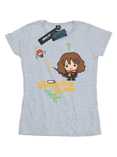 Harry Potter - T-shirt HERMIONE GRANGER WINGARDIUM LEVIOSA JUNIOR - Kiabi Harry Potter - T-shirt HERMIONE GRANGER WINGARDIUM LEVIOSA JUNIOR - Kiabi