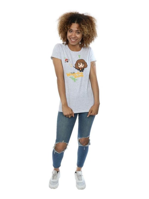 Harry Potter - T-shirt HERMIONE GRANGER WINGARDIUM LEVIOSA JUNIOR - Kiabi Harry Potter - T-shirt HERMIONE GRANGER WINGARDIUM LEVIOSA JUNIOR - Kiabi