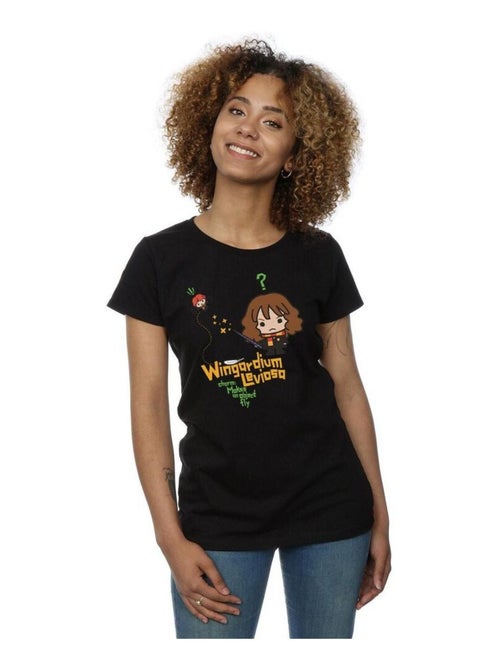 Harry Potter - T-shirt HERMIONE GRANGER WINGARDIUM LEVIOSA JUNIOR - Kiabi