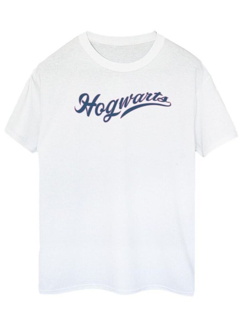 Harry Potter - T-shirt HOGWARTS Blanc - Kiabi