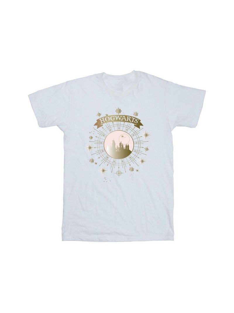 Harry Potter - T-shirt HOGWARTS Blanc - Kiabi