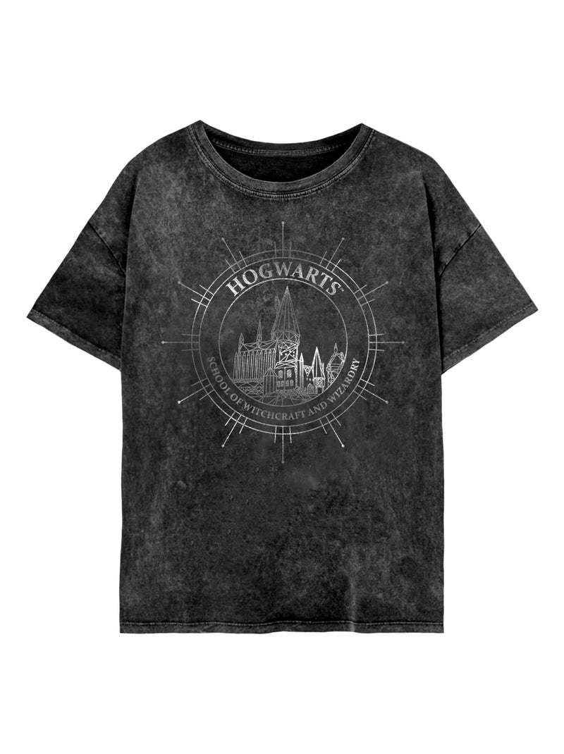 Harry Potter - T-shirt HOGWARTS CONSTELLATION Noir - Kiabi